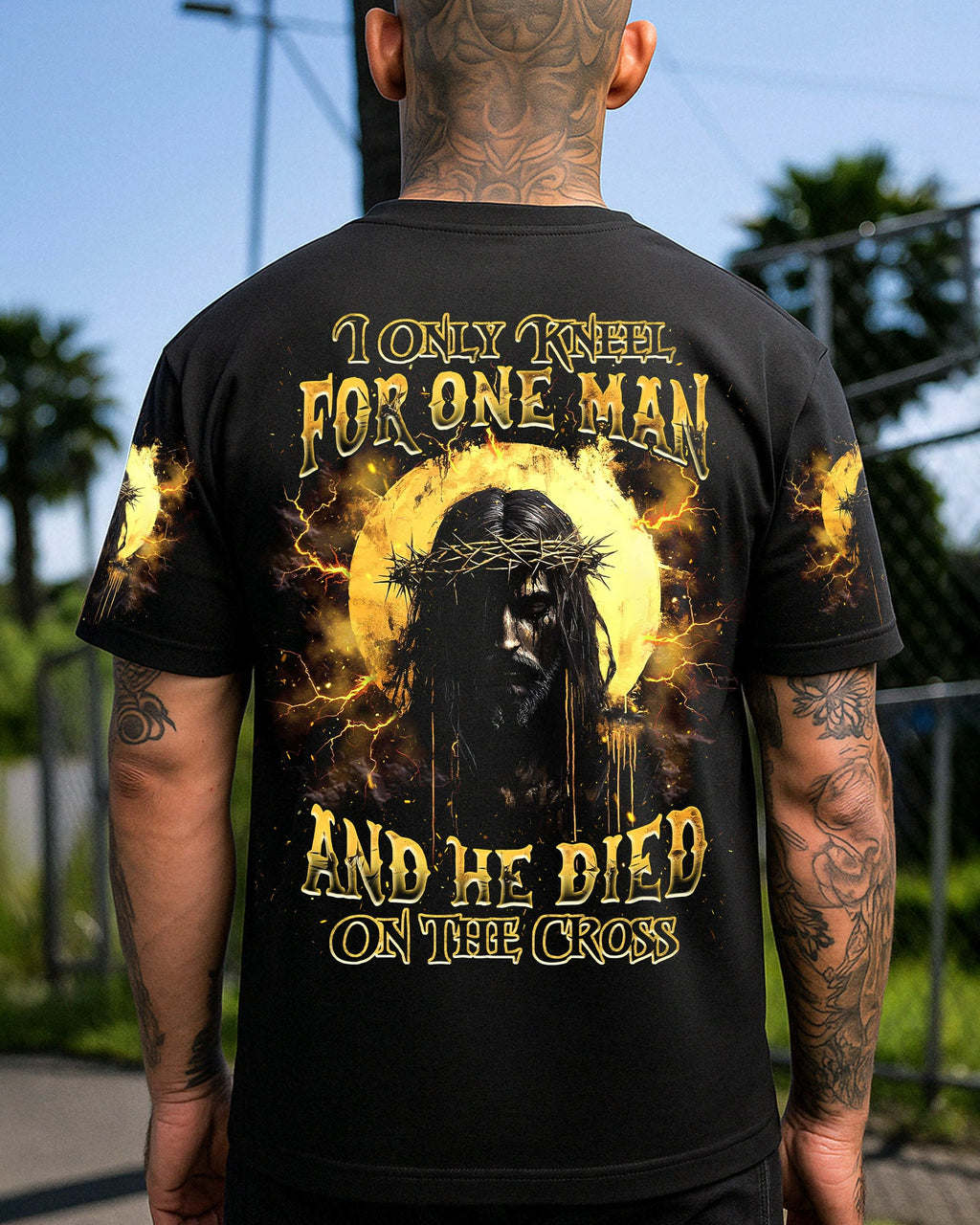 I Only Kneel For One Man Men's All Over Print Shirt - Trunx996872
