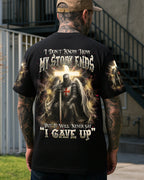 I Don't Know How My Story Ends Warrior Men's All Over Print Shirt - Trunx343002