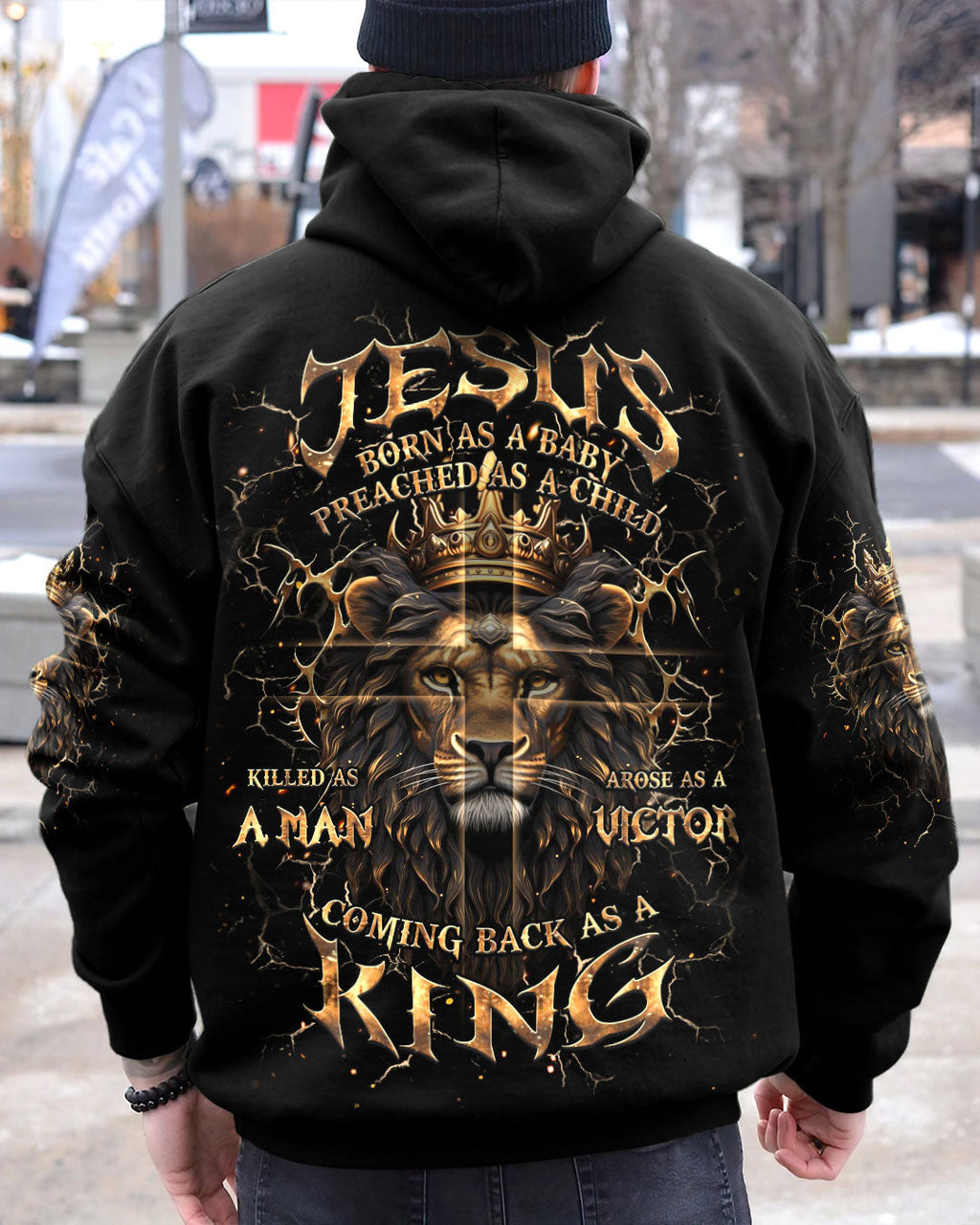 Coming Back As A King Lion Men's All Over Print Shirt - Trunx834916