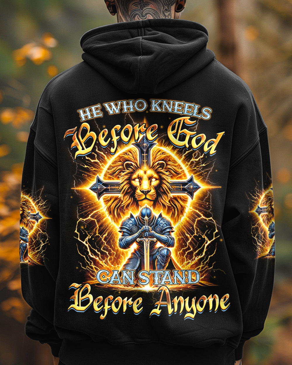 He Who Kneels Before God Men's All Over Print Shirt - Trunx168703