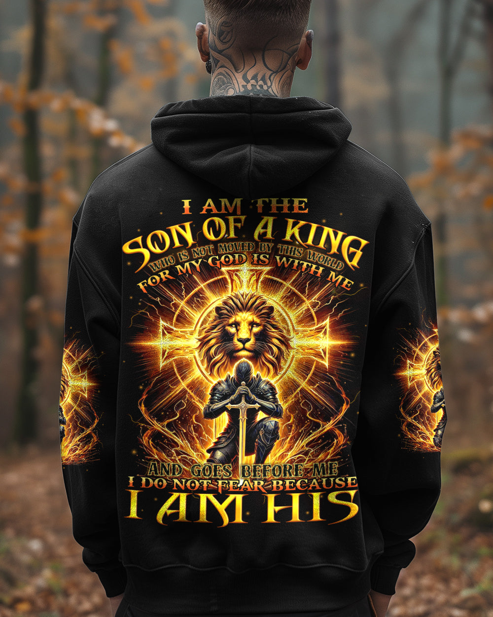 I Am The Son Of A King Men's All Over Print Shirt - Trunx703474