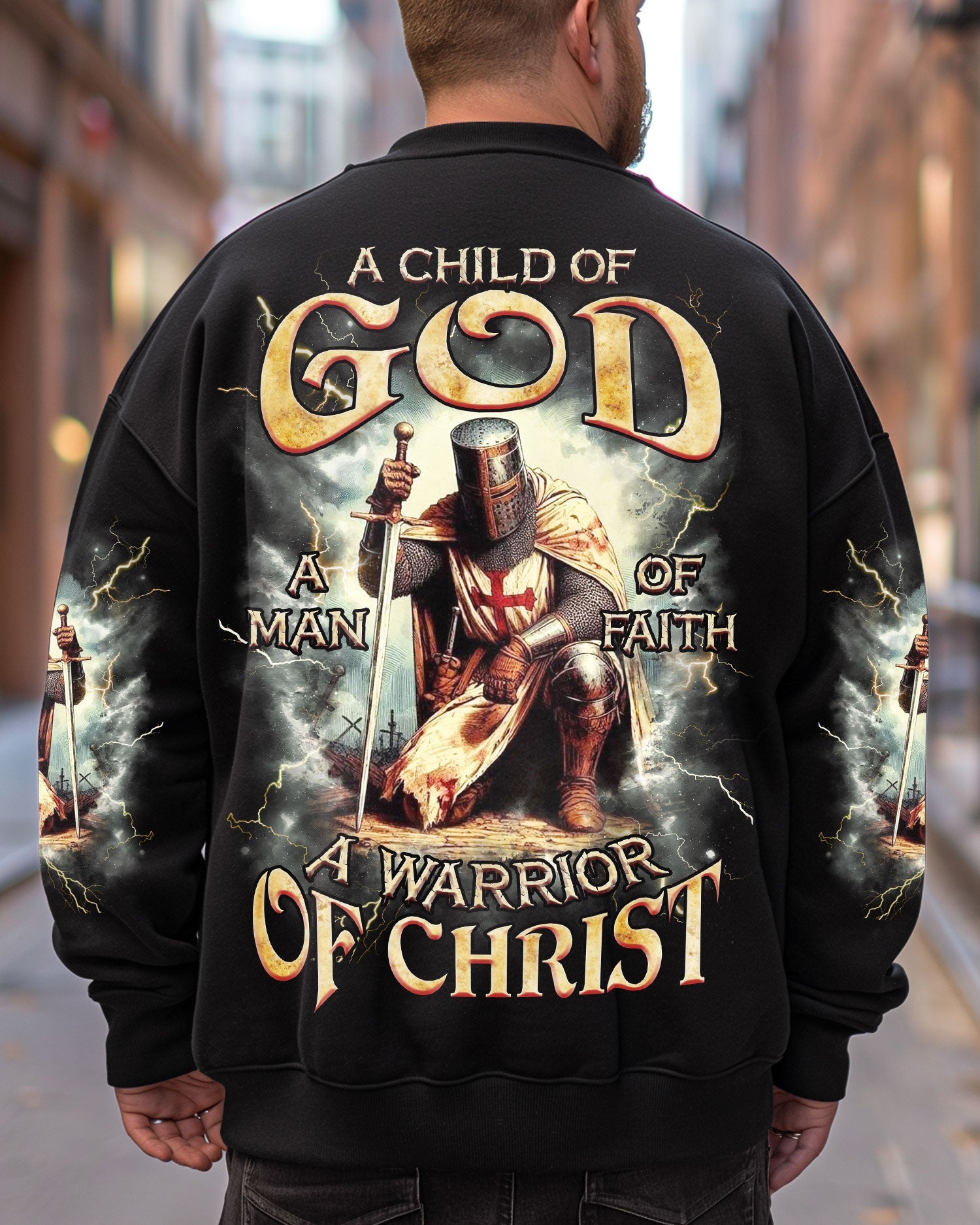 A Warrior Of Christ Men's All Over Print Shirt - Trunx716712