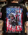 I May Not Be Perfect Warrior Men's All Over Print Shirt - Trunx544785