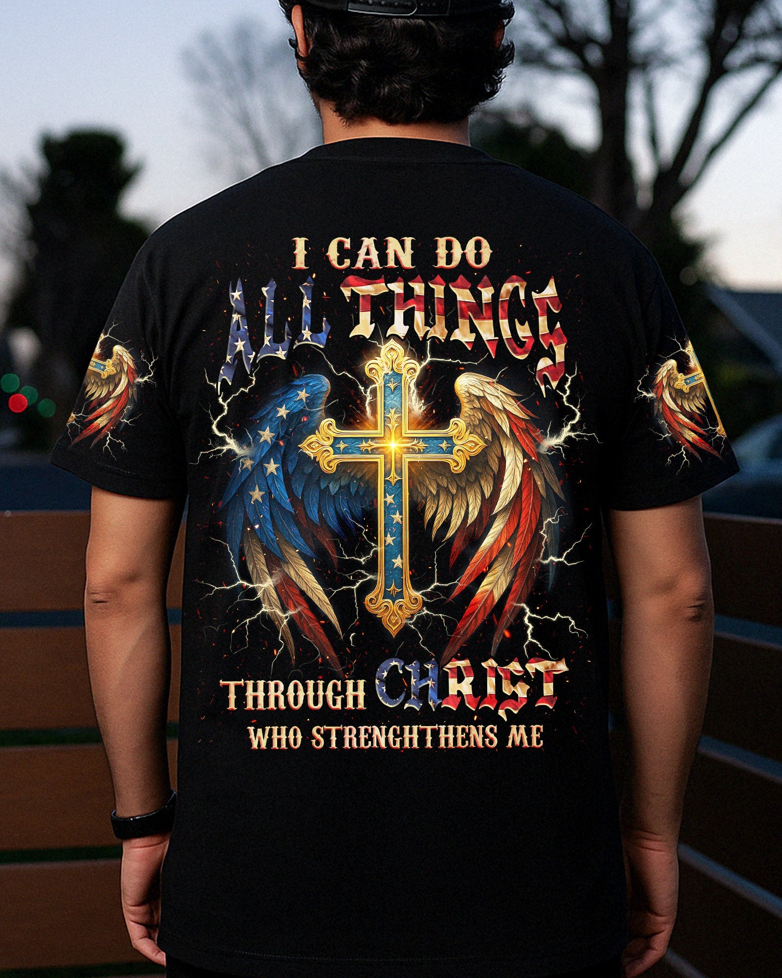 I Can Do All Things Men's All Over Print Shirt - Trunx731213