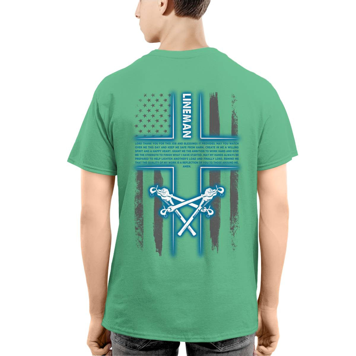 Awesome Lineman-Hoodie - grunx260804-0343