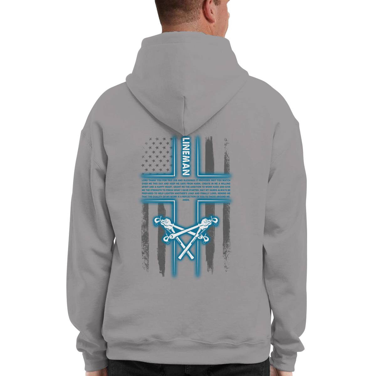 Awesome Lineman-Hoodie - grunx260804-0343