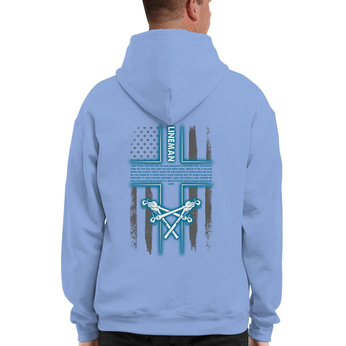 Awesome Lineman-Hoodie - grunx260804-0343