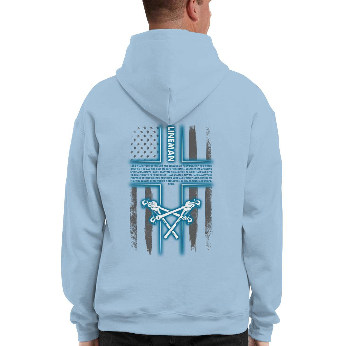 Awesome Lineman-Hoodie - grunx260804-0343