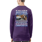 Awesome Carpenter-T-shirt-#M100724LSTOF1BCARPZ8