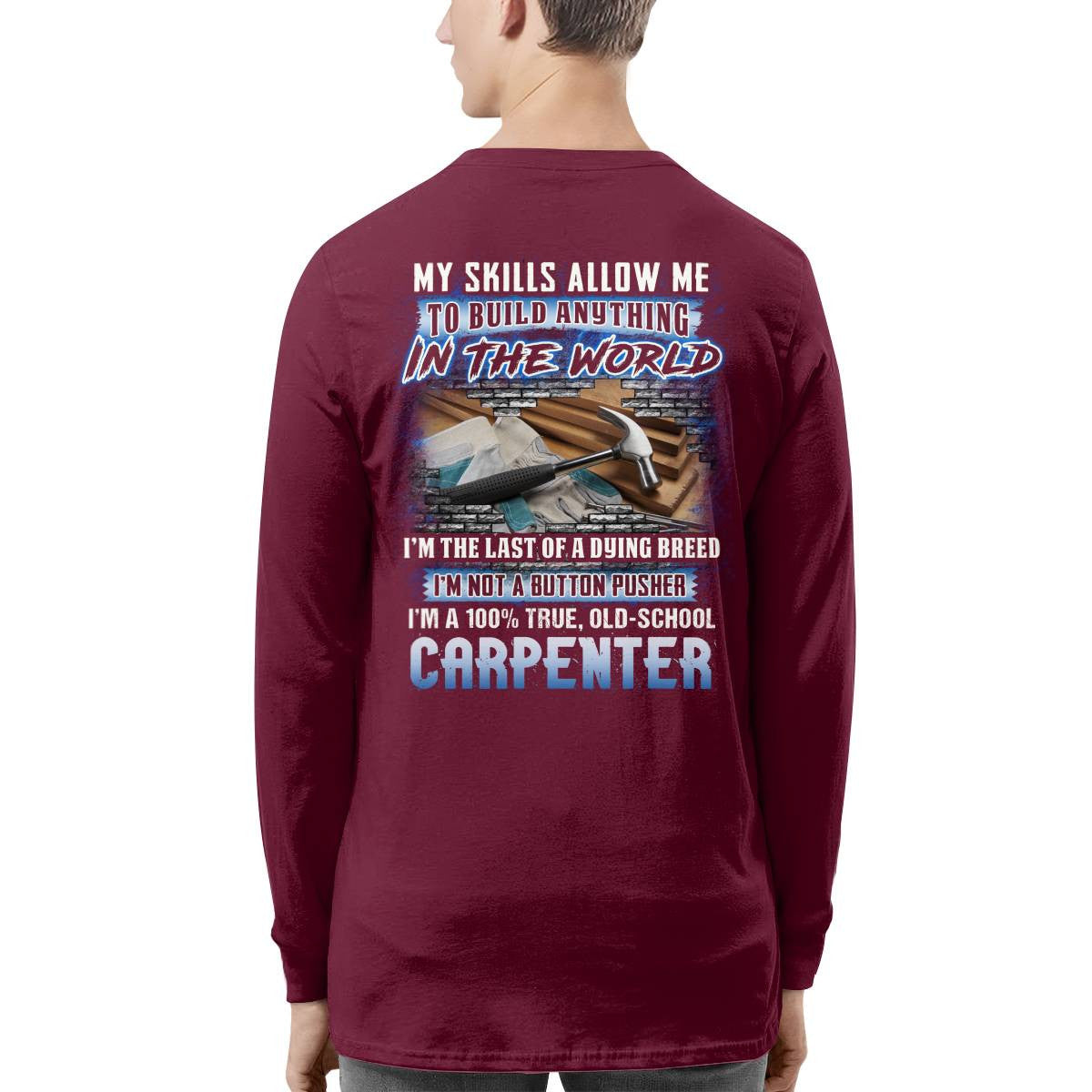 Awesome Carpenter-T-shirt-#M100724LSTOF1BCARPZ8