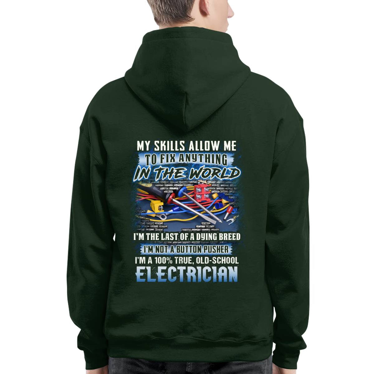 Awesome Electrician-T-shirt - grunx260804-0075
