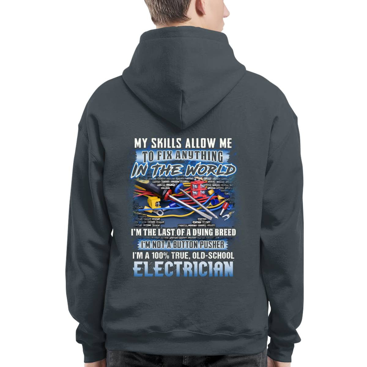 Awesome Electrician-T-shirt - grunx260804-0075