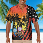 Awesome HVAC Tech- AOP Pocket Hawaiian Shirt - grunx260804-0209