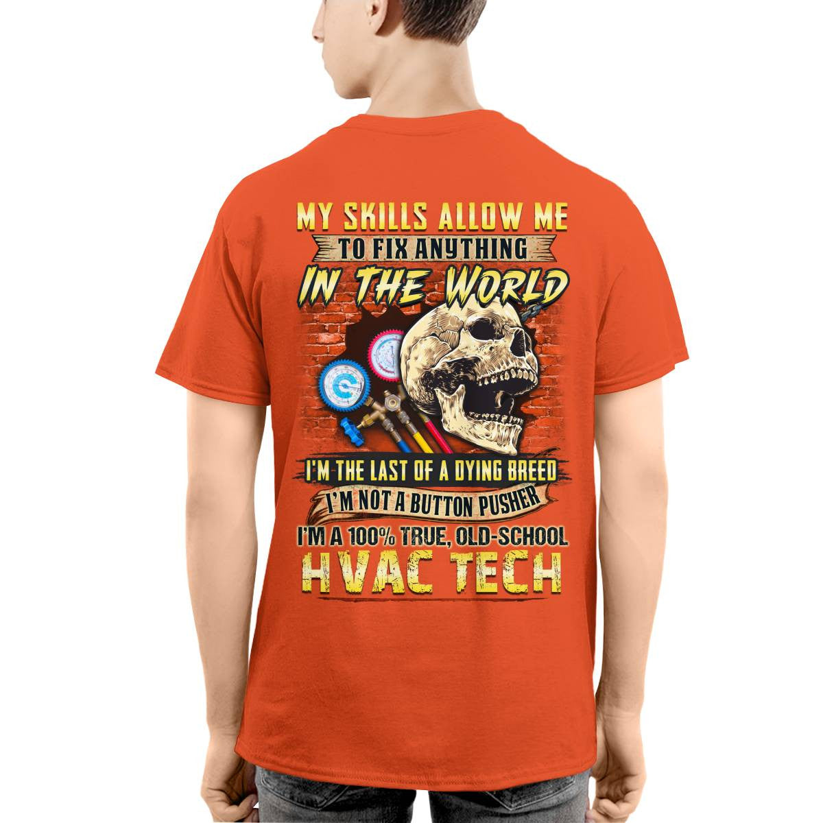 Awesome HVAC Tech-T-shirt - grunx260804-0241