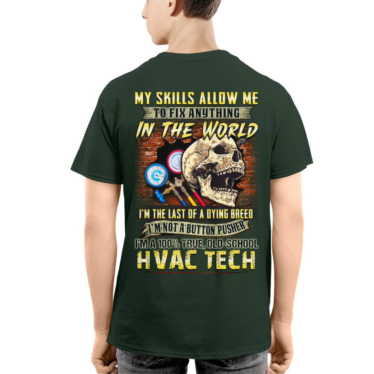 Awesome HVAC Tech-T-shirt - grunx260804-0241