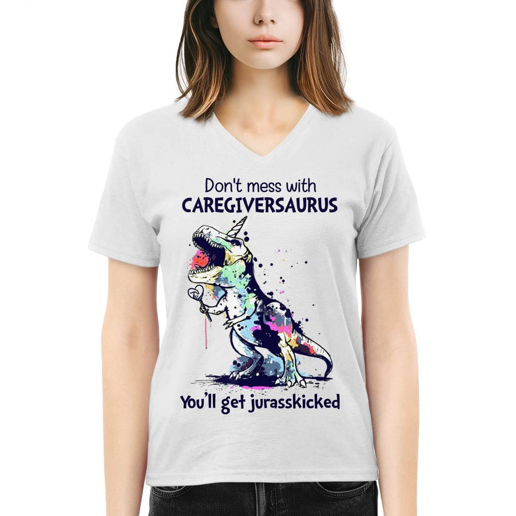 Awesome Caregiver-T-Shirt-#F031024JRKID1FCAREZ4