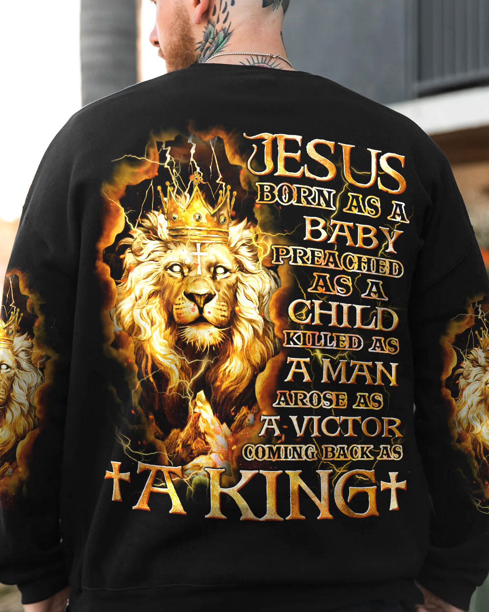 Coming Back As A King Men's All Over Print Shirt - Trunx674021