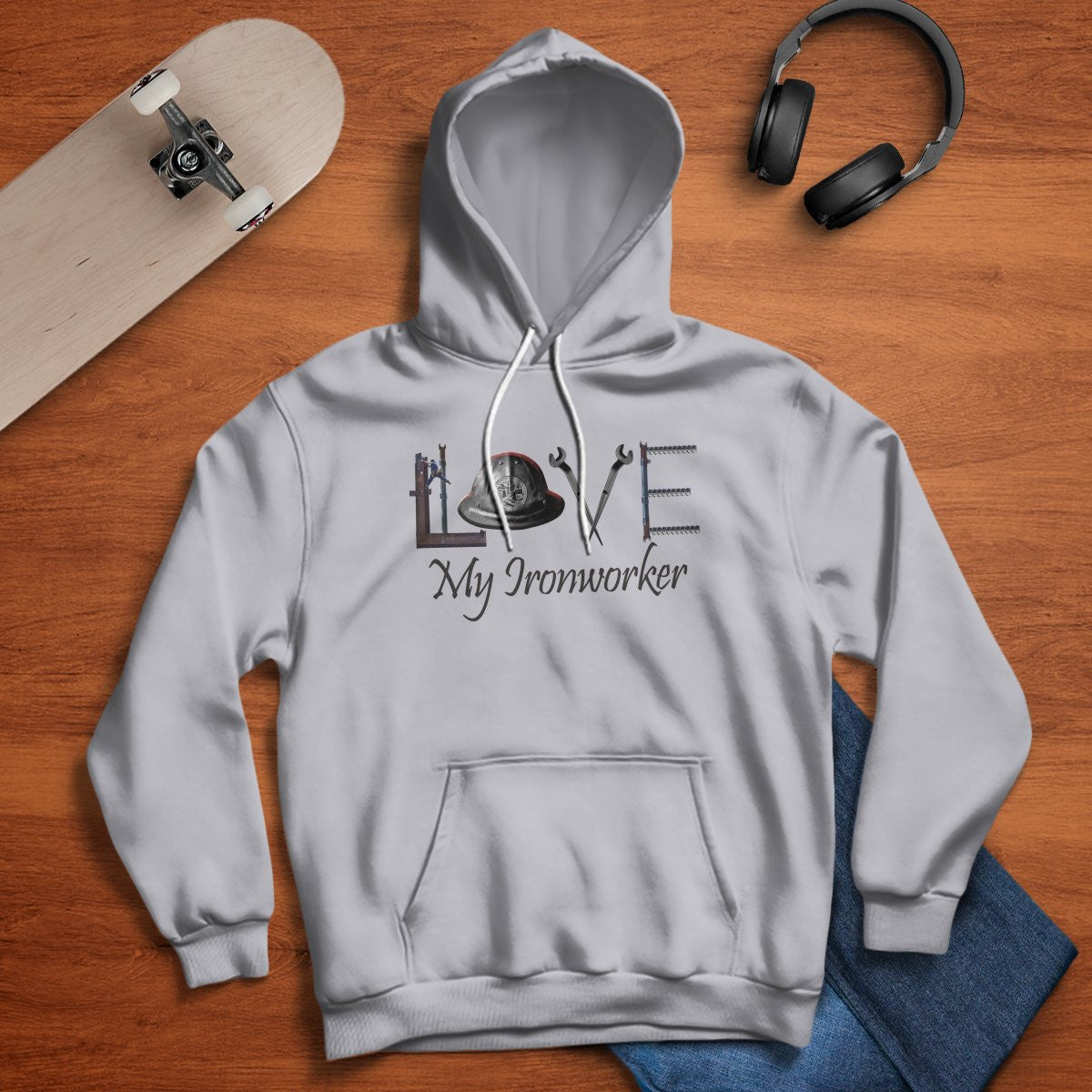 Awesome Ironworker-Hoodie - grunx260804-0297