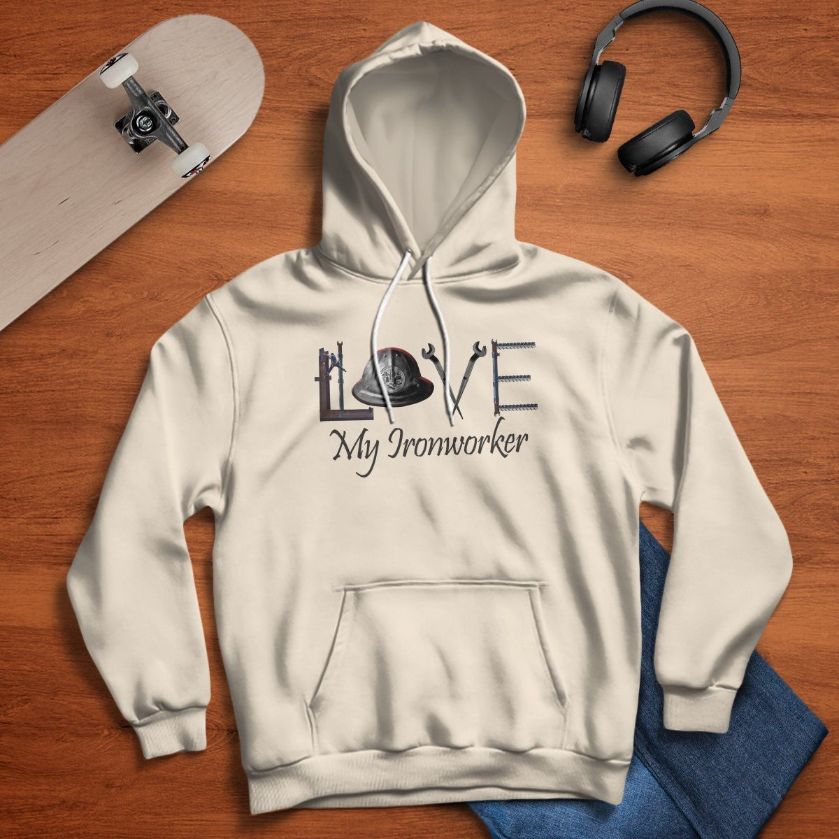 Awesome Ironworker-Hoodie - grunx260804-0297