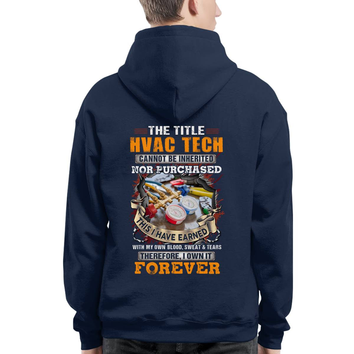 The Title HVAC Tech - Skilled Trade Pride T-Shirt, Hoodie & More - grunx260804-0245