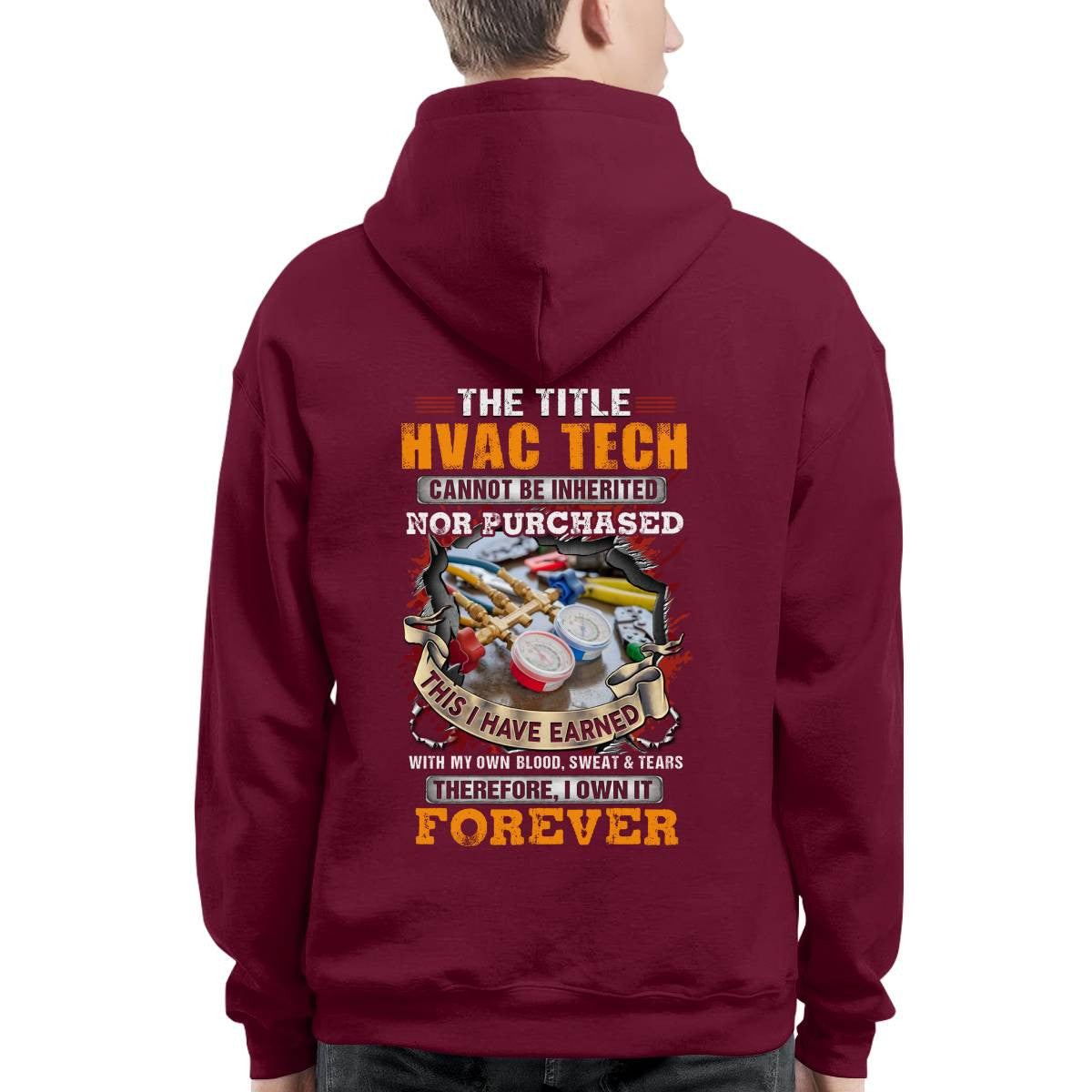 The Title HVAC Tech - Skilled Trade Pride T-Shirt, Hoodie & More - grunx260804-0245