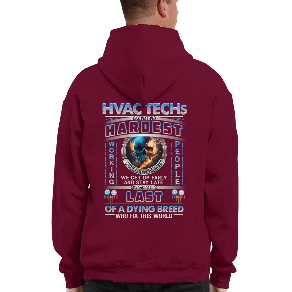 Awesome HVAC Tech-Hoodie - grunx260804-0231