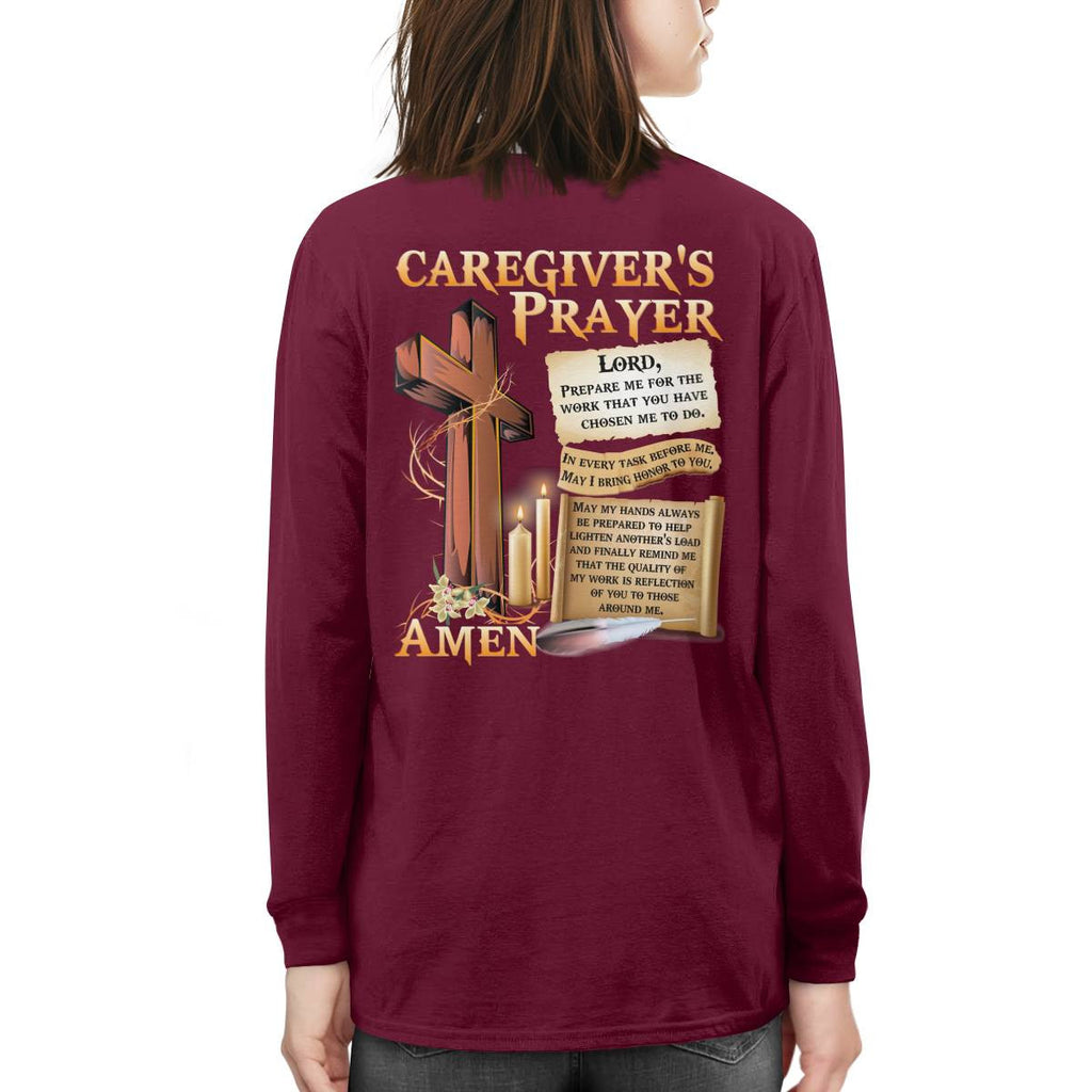Awesome Caregiver's Prayer-Hoodie-#F061124EVTAS1BCAREZ4