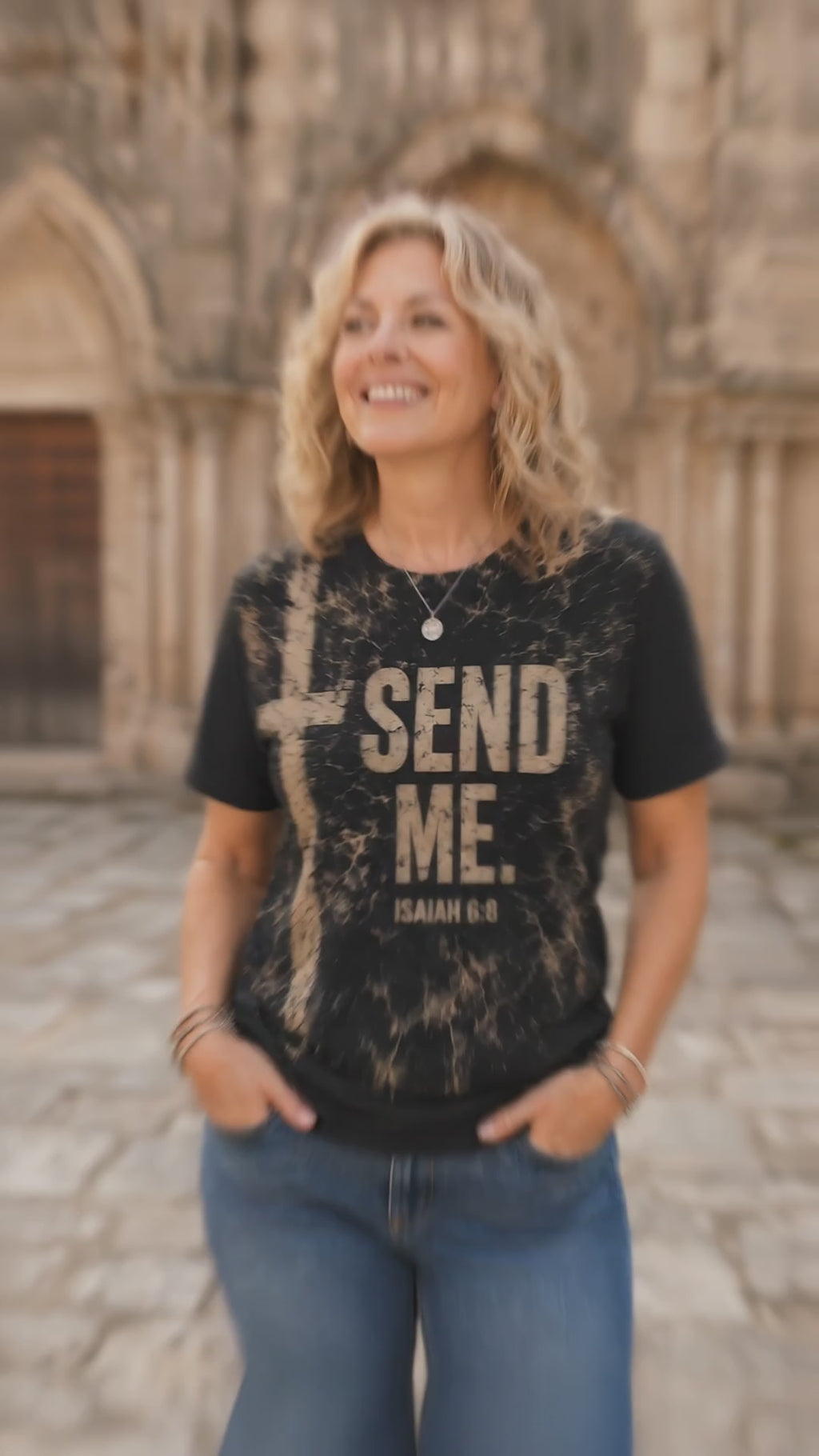 Send Me. Isaiah 6:8 – All-Over Print Christian Shirt