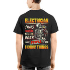 Awesome Electrician-T-shirt - grunx260804-0079