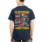 Awesome Electrician-T-shirt - grunx260804-0079