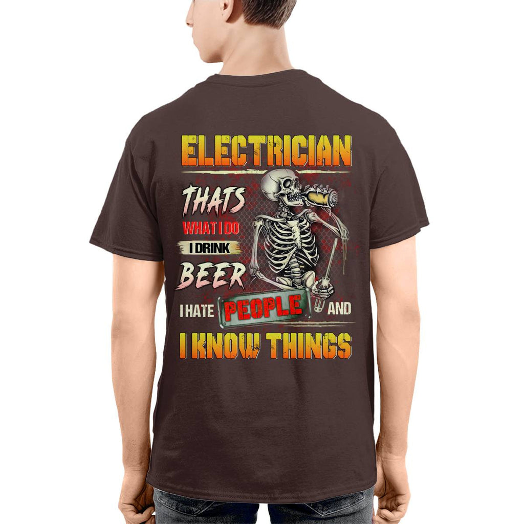 Awesome Electrician-T-shirt - grunx260804-0079
