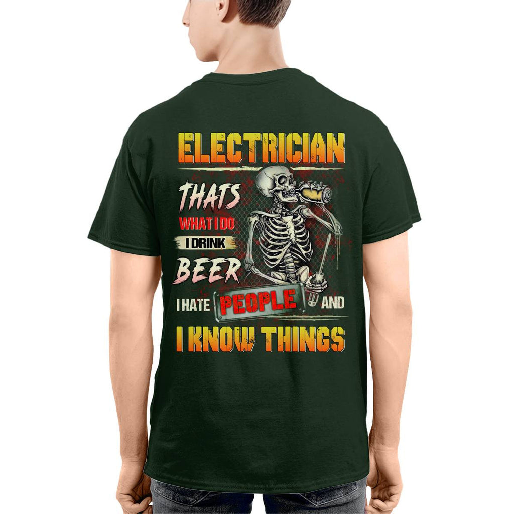 Awesome Electrician-T-shirt - grunx260804-0079