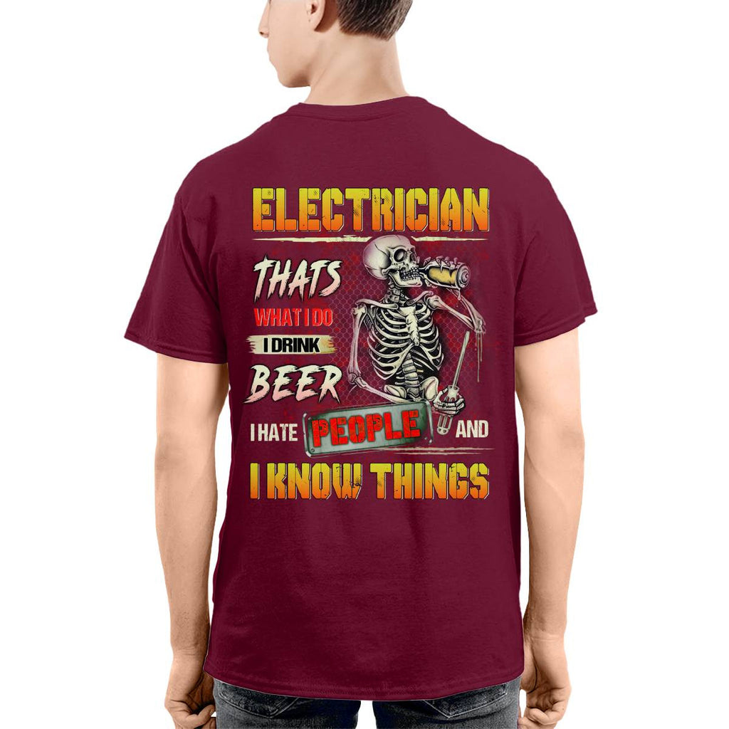 Awesome Electrician-T-shirt - grunx260804-0079
