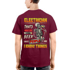 Awesome Electrician-T-shirt - grunx260804-0079