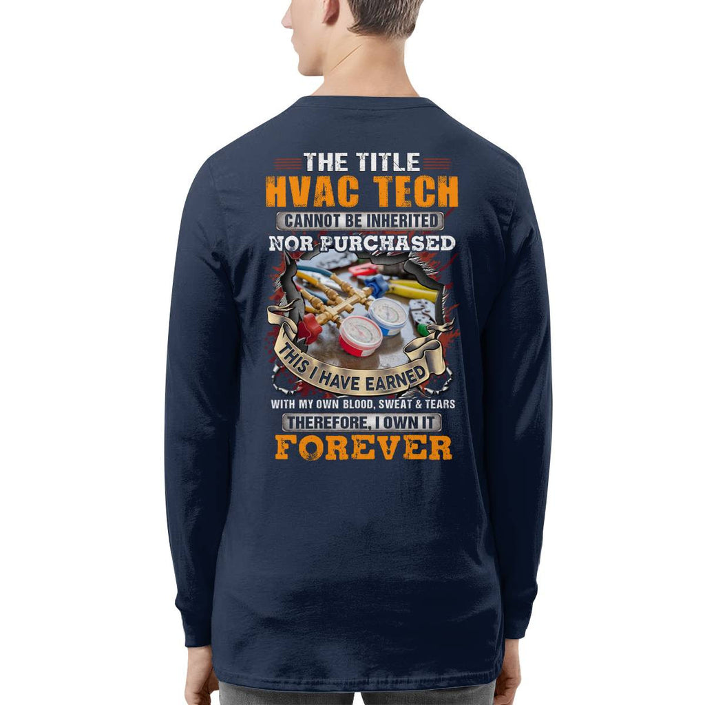 The Title HVAC Tech - Skilled Trade Pride T-Shirt, Hoodie & More - grunx260804-0245