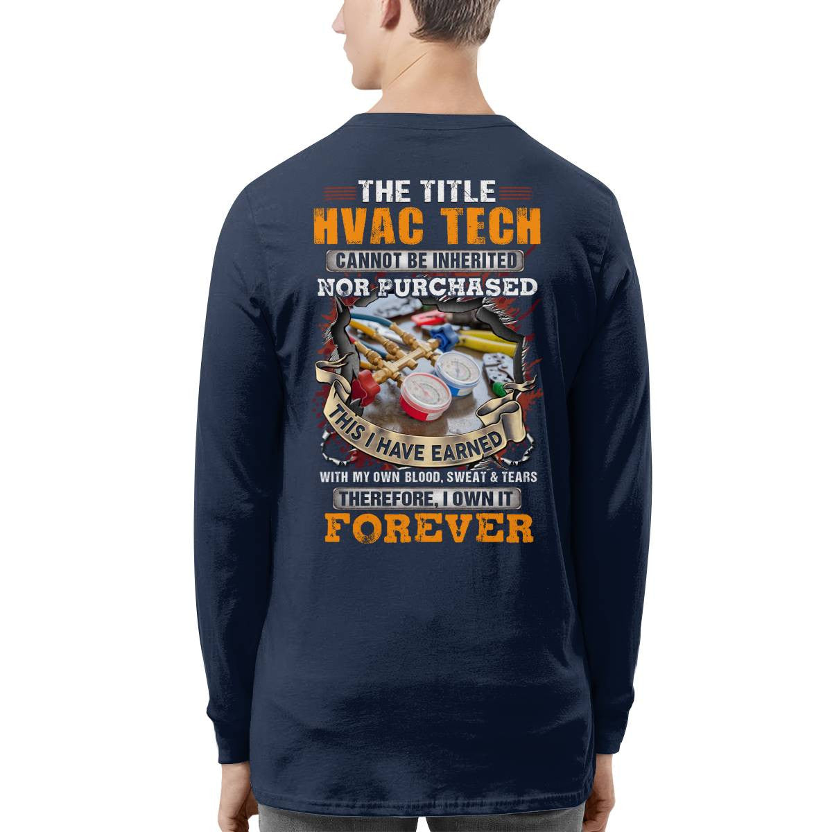 The Title HVAC Tech - Skilled Trade Pride T-Shirt, Hoodie & More - grunx260804-0245