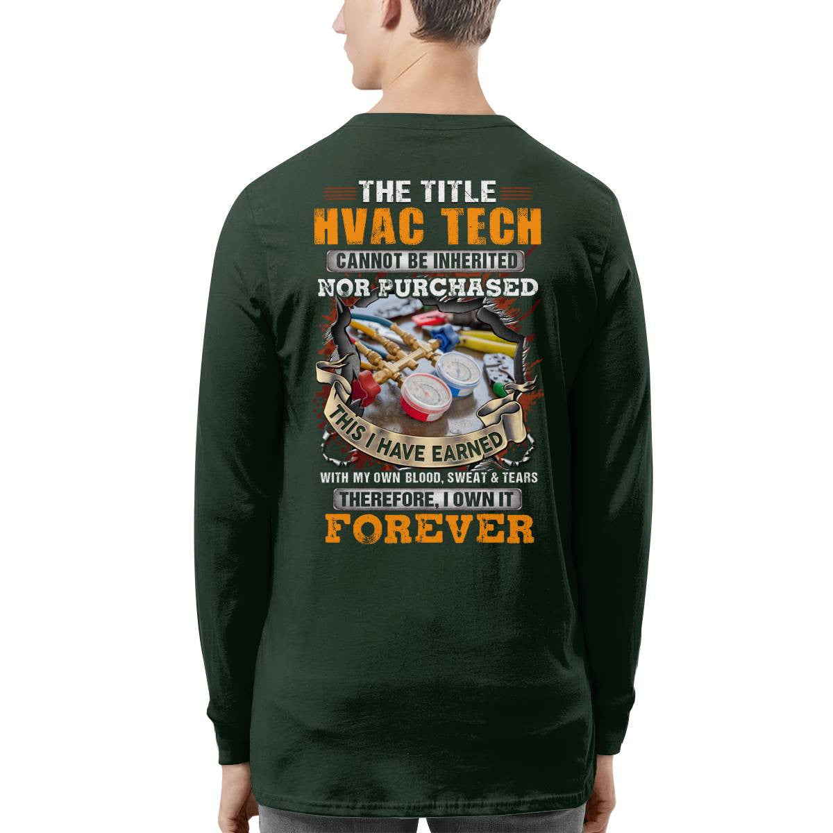 The Title HVAC Tech - Skilled Trade Pride T-Shirt, Hoodie & More - grunx260804-0245