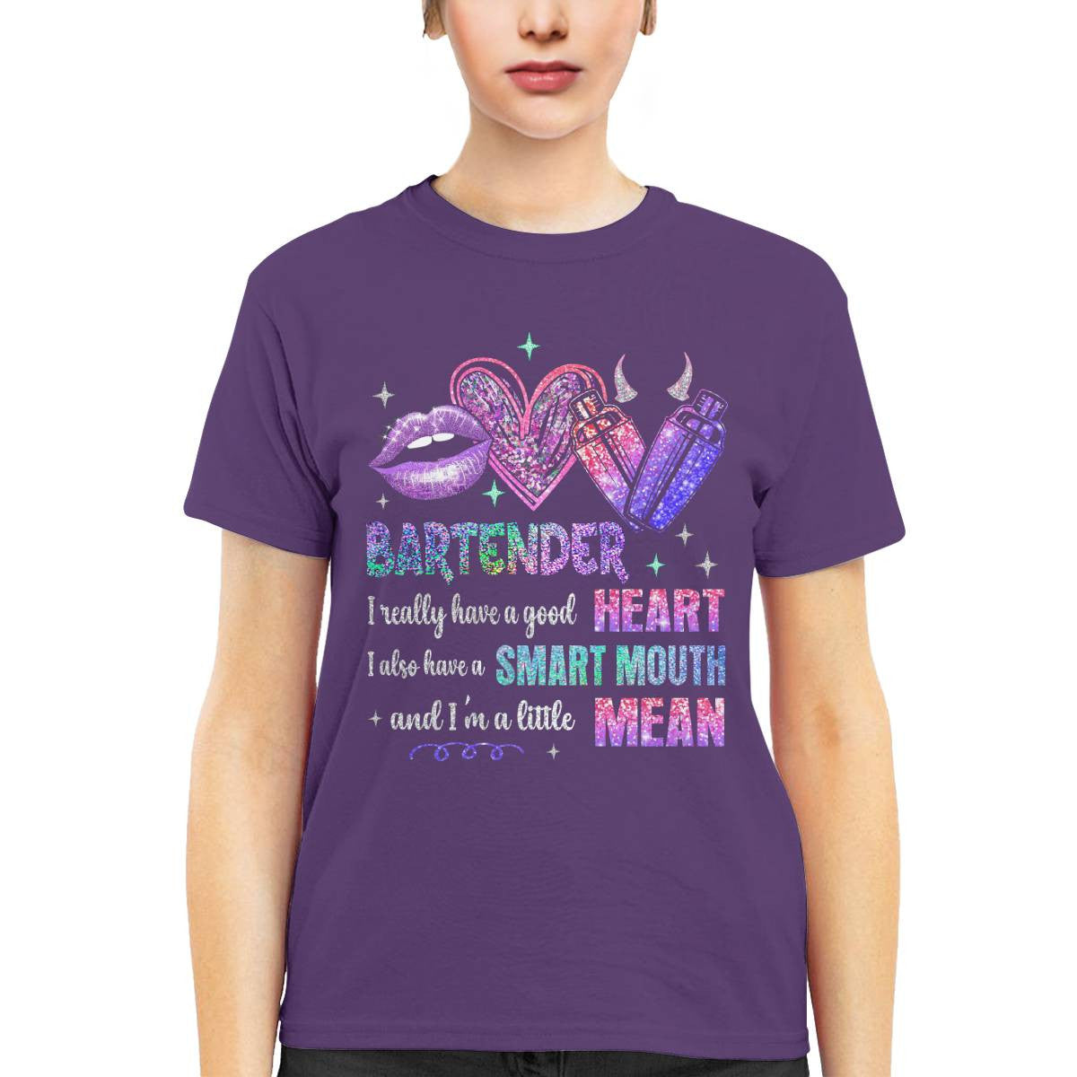 Awesome Bartender-T-shirt-#F130724LITMEAN2FBARTZ4