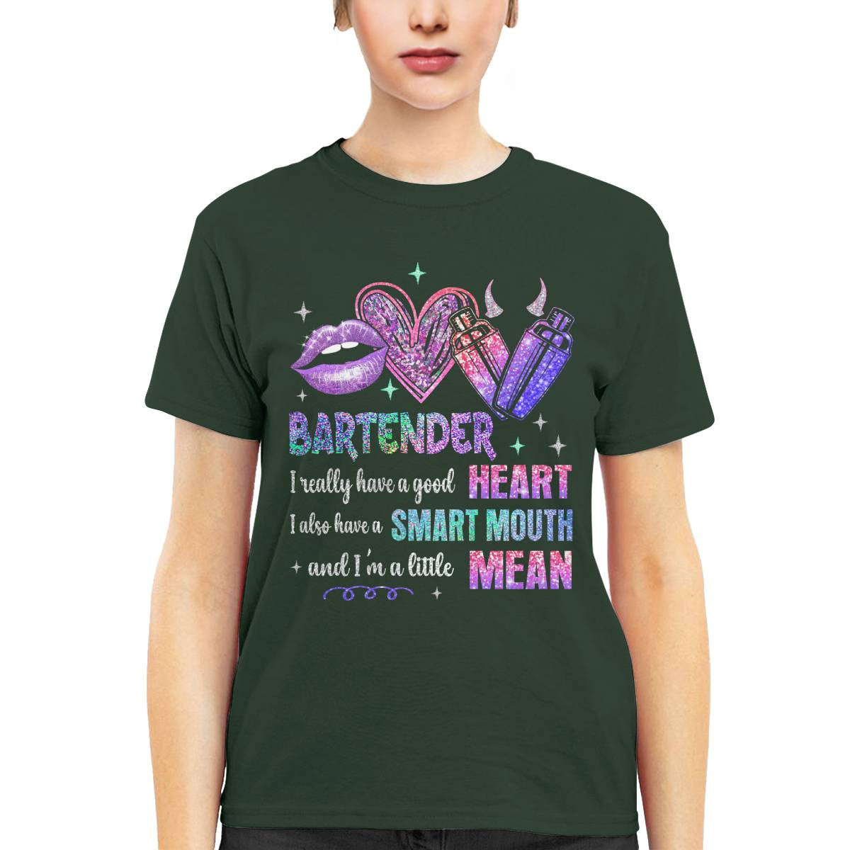 Awesome Bartender-T-shirt-#F130724LITMEAN2FBARTZ4