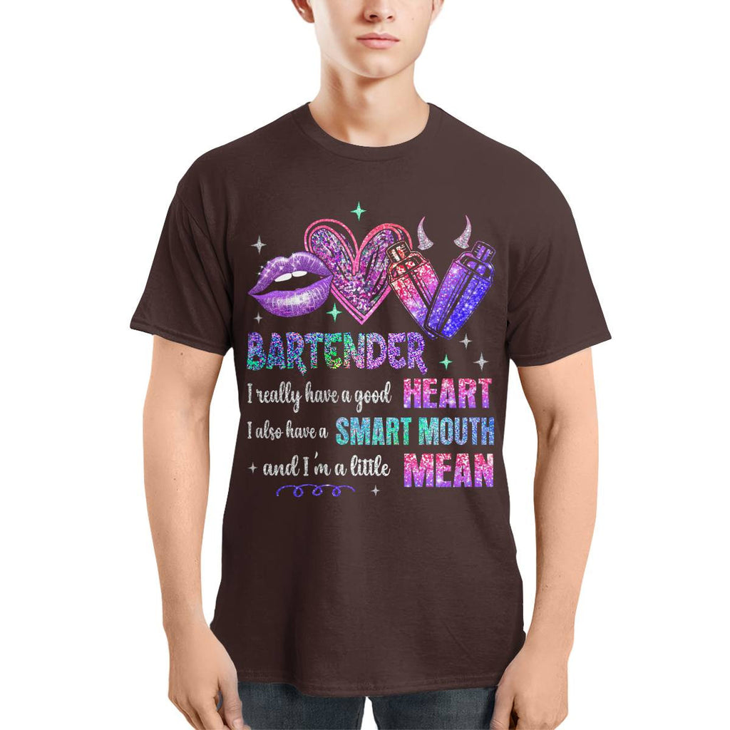 Awesome Bartender-T-shirt-#F130724LITMEAN2FBARTZ4