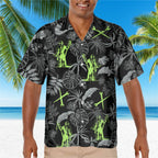 Awesome Ironworker - AOP Pocket Hawaiian Shirt - grunx260804-0274