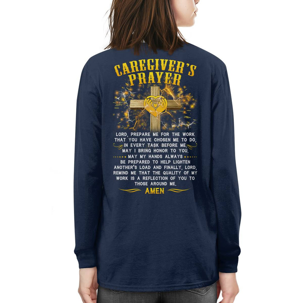 Awesome Caregiver's Prayer-T-shirt-#F250624EVTAS6BCAREZ4