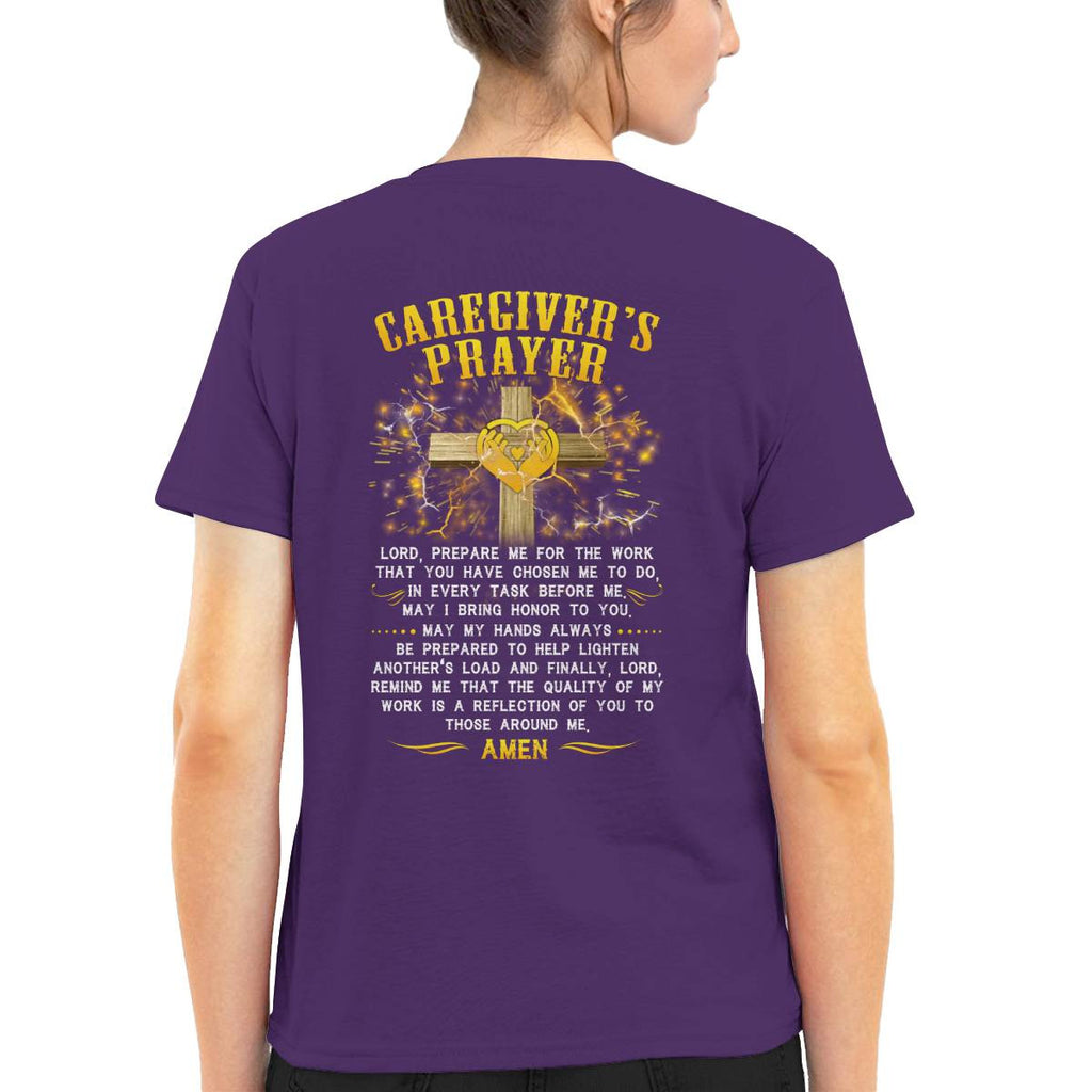 Awesome Caregiver's Prayer-T-shirt-#F250624EVTAS6BCAREZ4