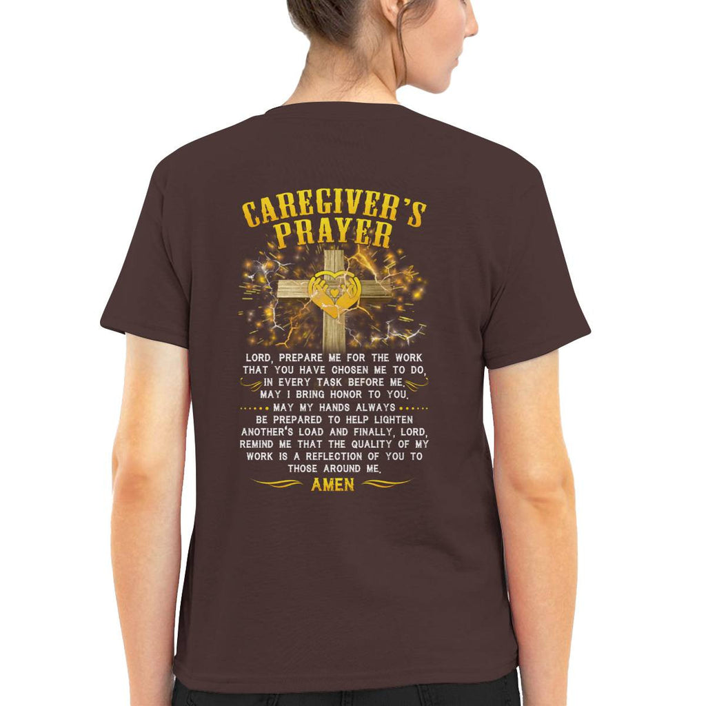 Awesome Caregiver's Prayer-T-shirt-#F250624EVTAS6BCAREZ4