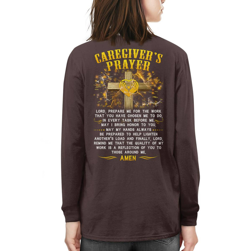Awesome Caregiver's Prayer-T-shirt-#F250624EVTAS6BCAREZ4