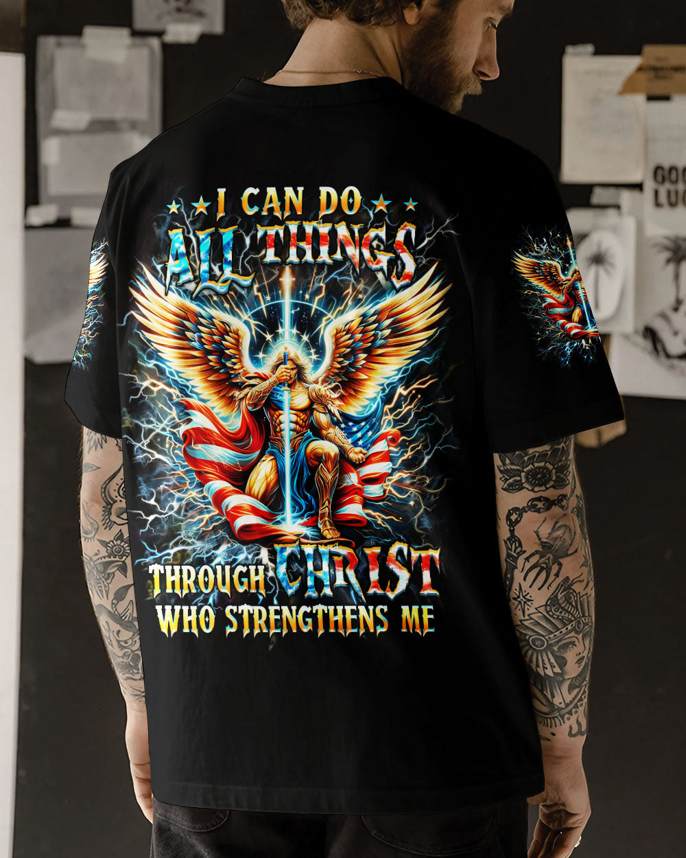I Can Do All Things Men's All Over Print Shirt - Trunx373713