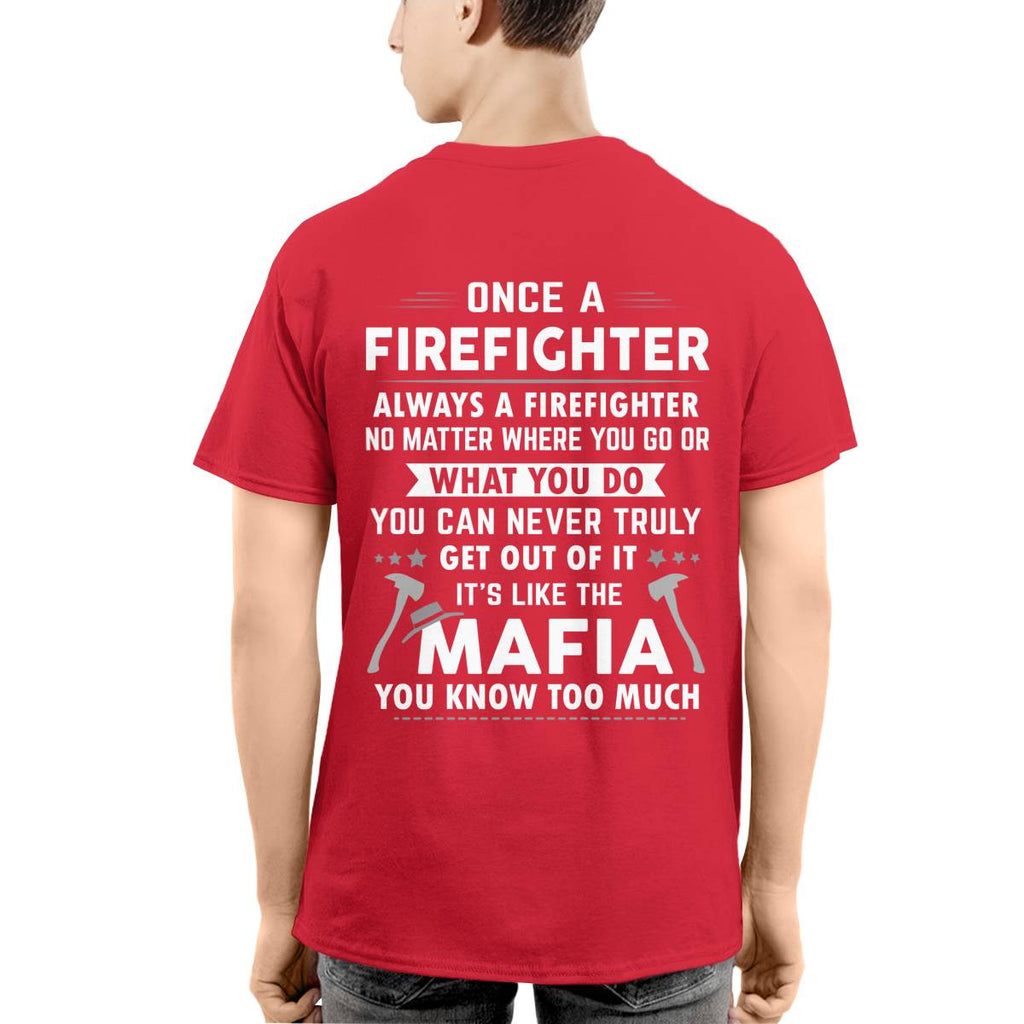 Awesome Firefighter-T-shirt - grunx260804-0156