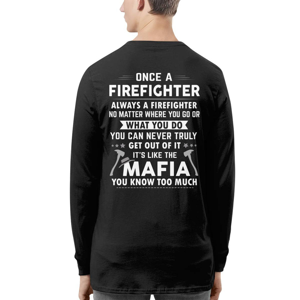 Awesome Firefighter-T-shirt - grunx260804-0156