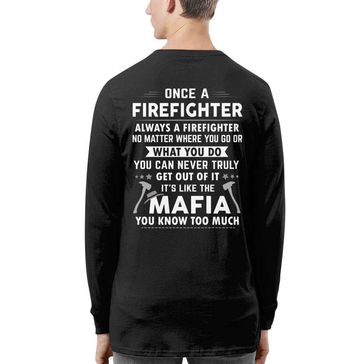 Awesome Firefighter-T-shirt - grunx260804-0156