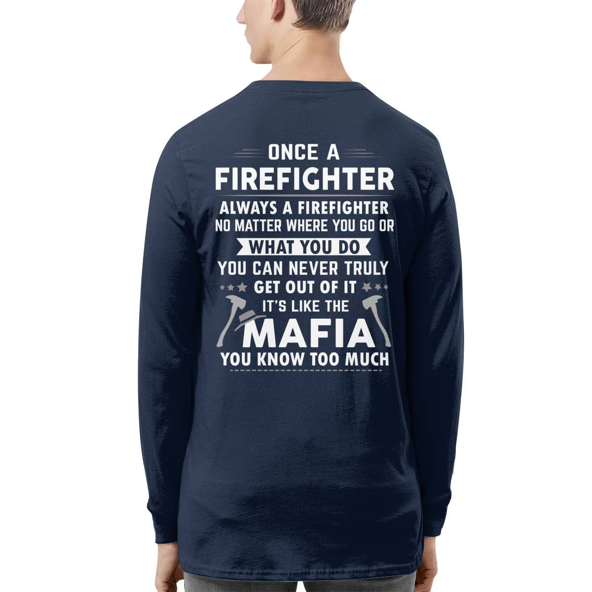 Awesome Firefighter-T-shirt - grunx260804-0156